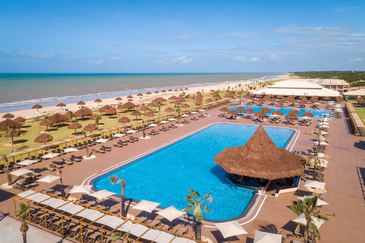 Pacote de viagem para o Nordeste Passagens + resort AllInclusive a